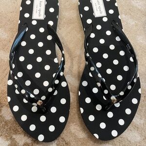 Kate Spade Polkadot Flip Flop